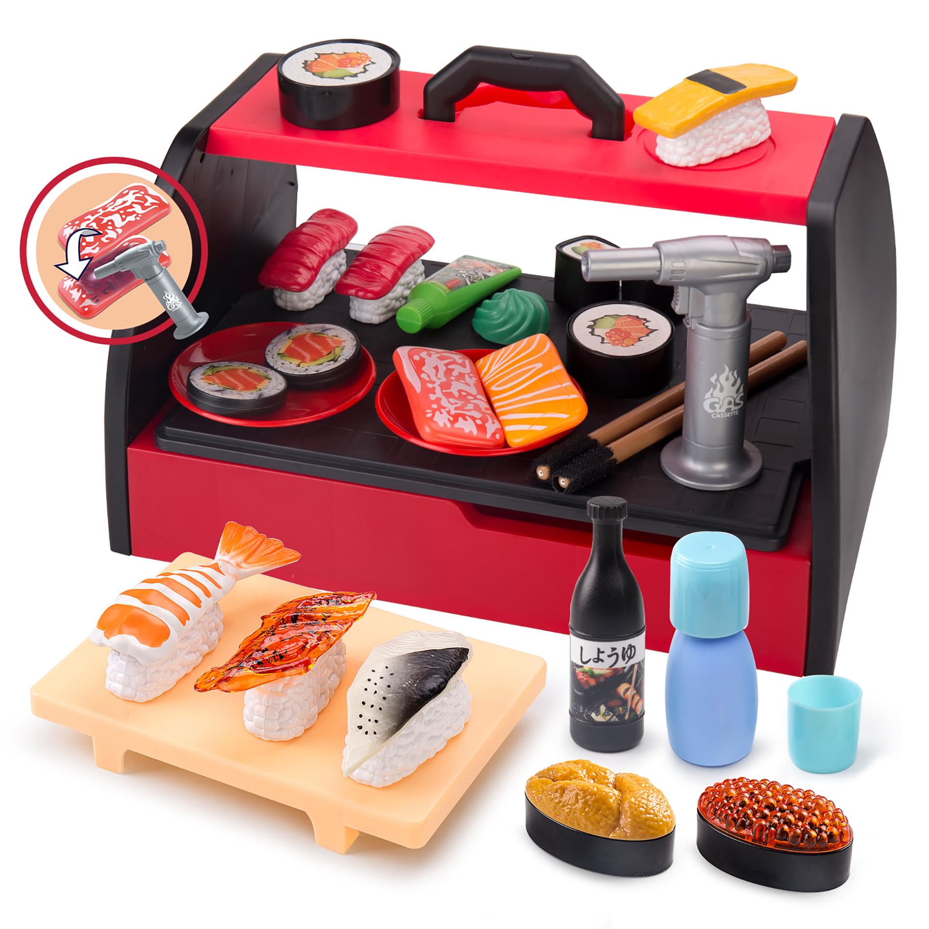 Sushi Slicing Set — 35 Pcs, LED