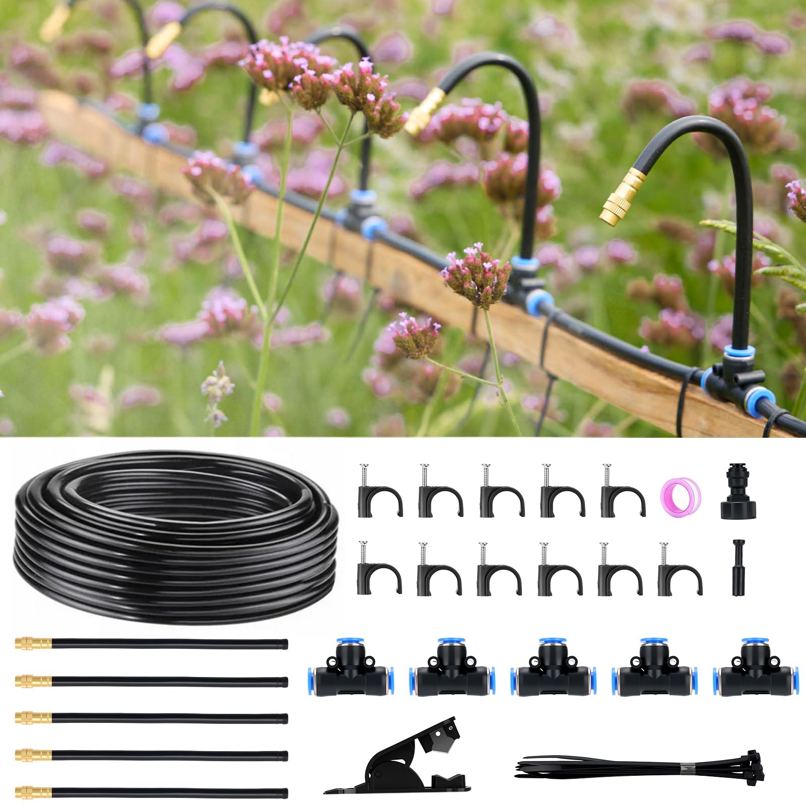 360° Automatic Drip Irrigation Kit - 5/16'' Tu